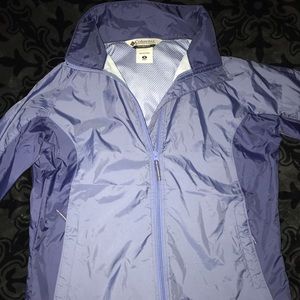 Colombia Periwinkle Windbreaker Size M EUC
